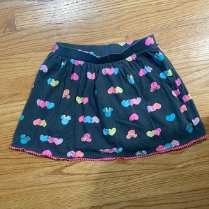 Minnie Mouse pattern skirt with shorts built in. Size 6x.